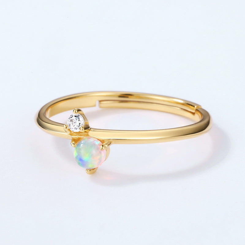 Bague opale