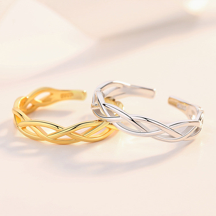 Bague tressée