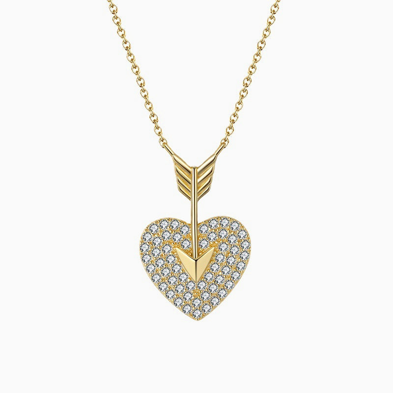 Collier Cœur Flèche