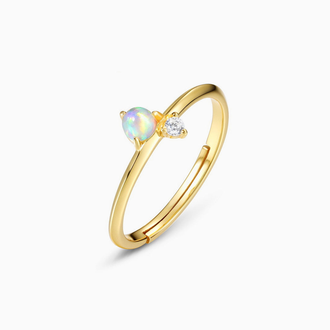 Bague opale